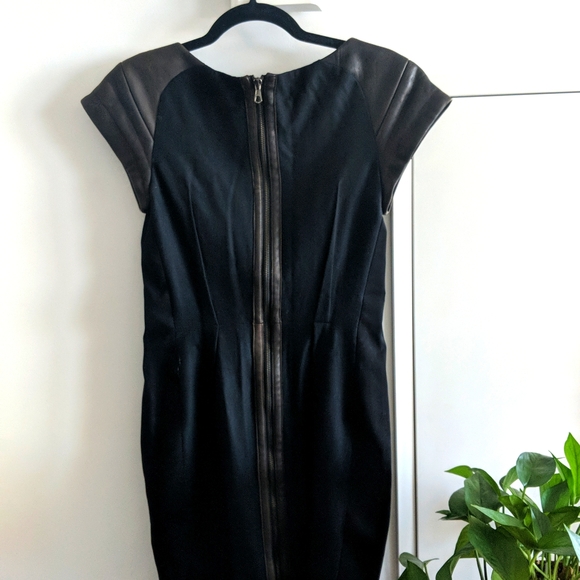 Rag & Bone wool+leather dress - Picture 5 of 6